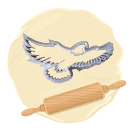 Keksausstecher "Adler"