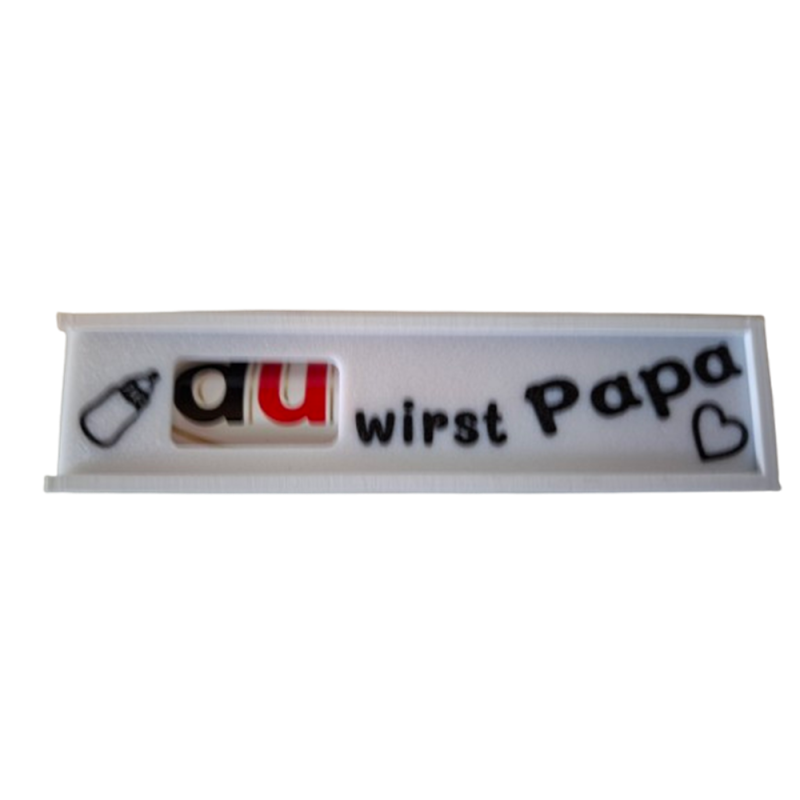 Schokoriegelbox "Du wirst Papa"