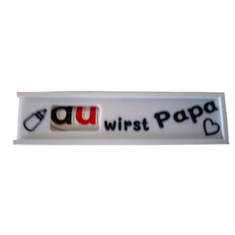 Schokoriegelbox "Du wirst Papa"
