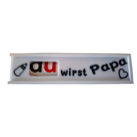 Schokoriegelbox "Du wirst Papa"
