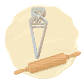 Keksausstecher "Schultüte"